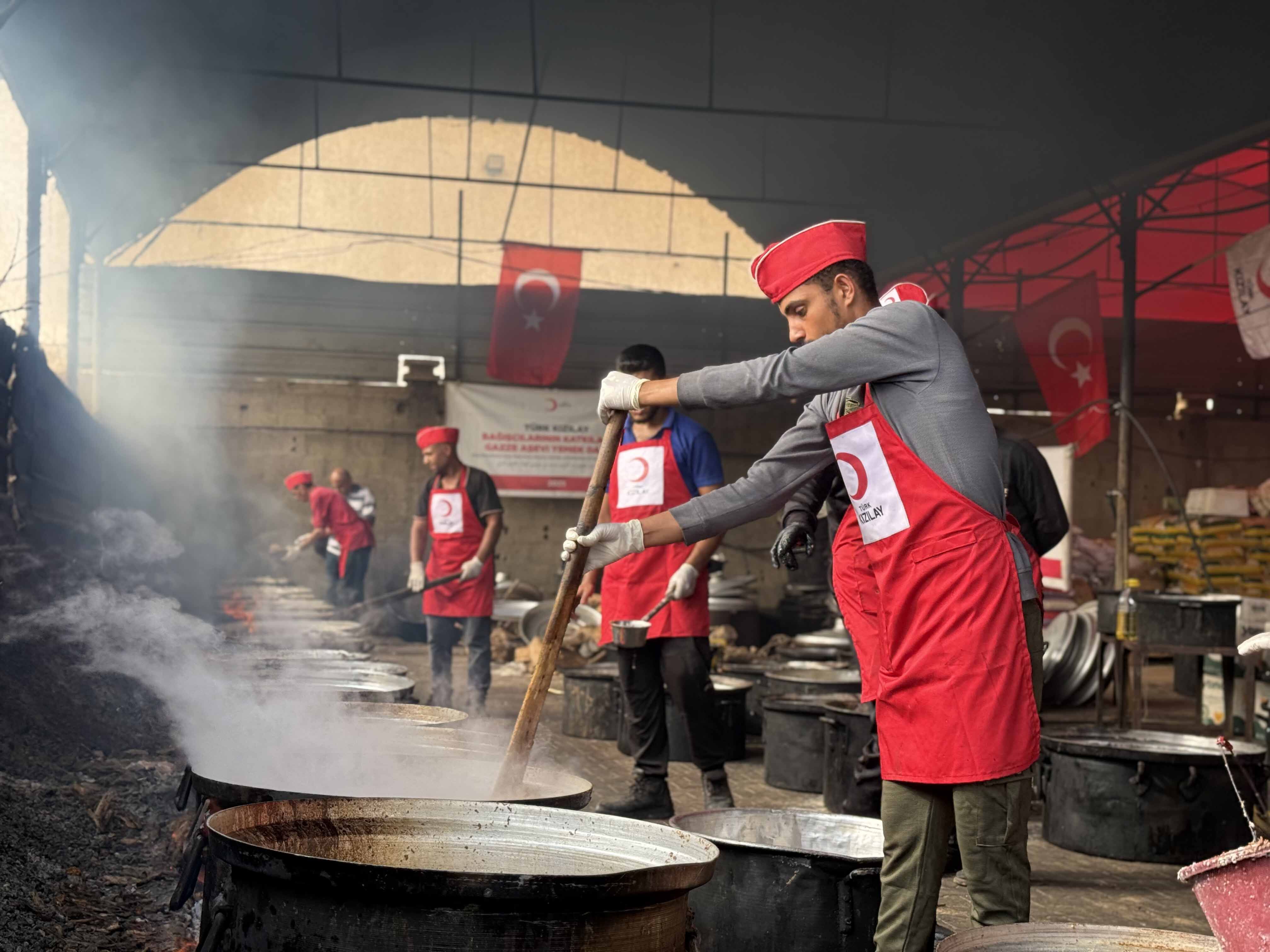 Türk Kızılay, Gazze'de 2 bin aileye battaniye desteği sağladı