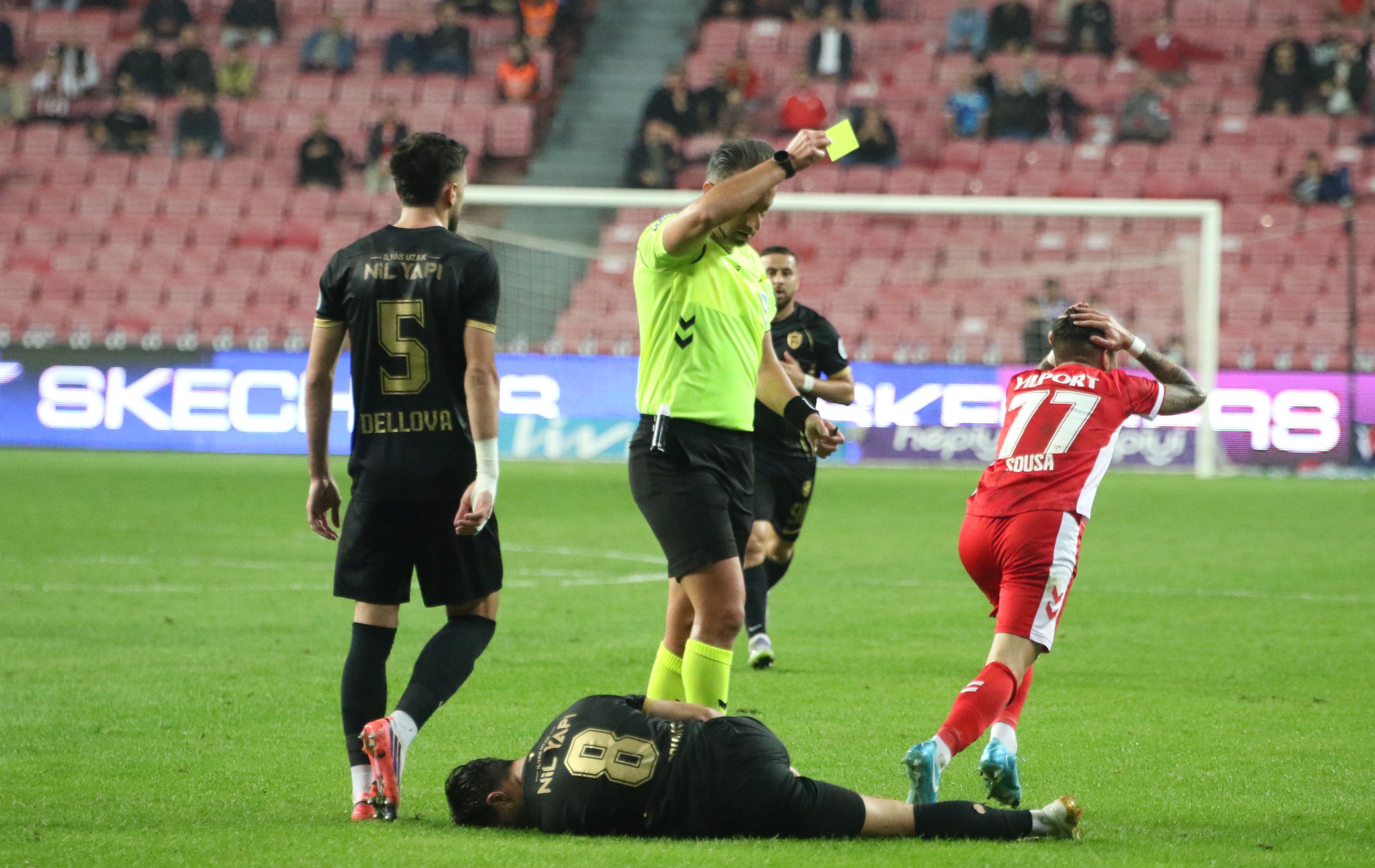Samsunspor'dan hakeme tepki